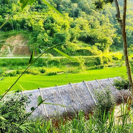 Pu Luong Homestay & Tours Huong Ba Thuoc Esterno foto