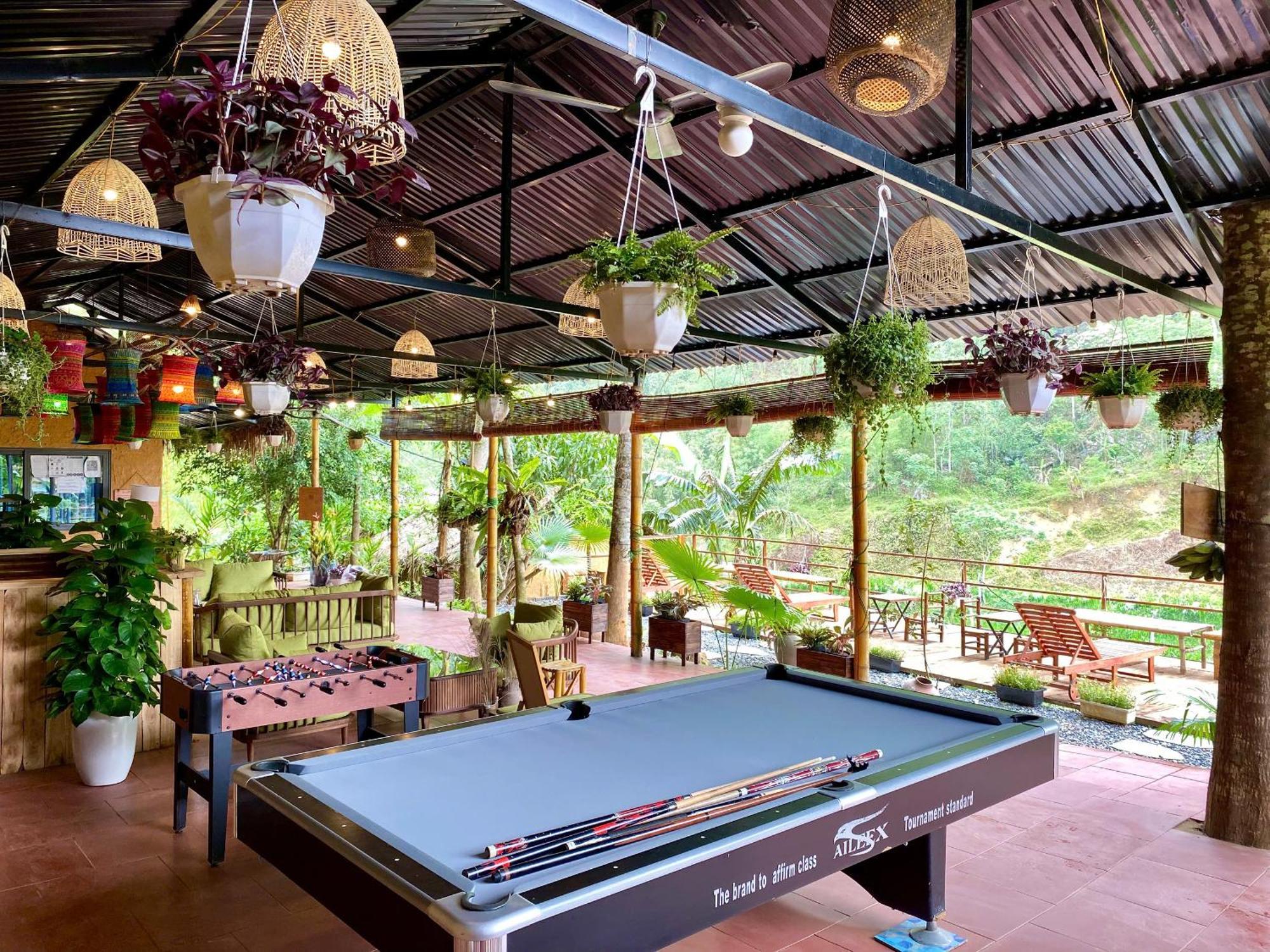 Pu Luong Homestay & Tours Huong Ba Thuoc Esterno foto